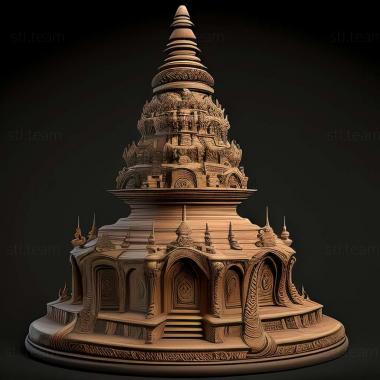 3D model Stupa (STL)